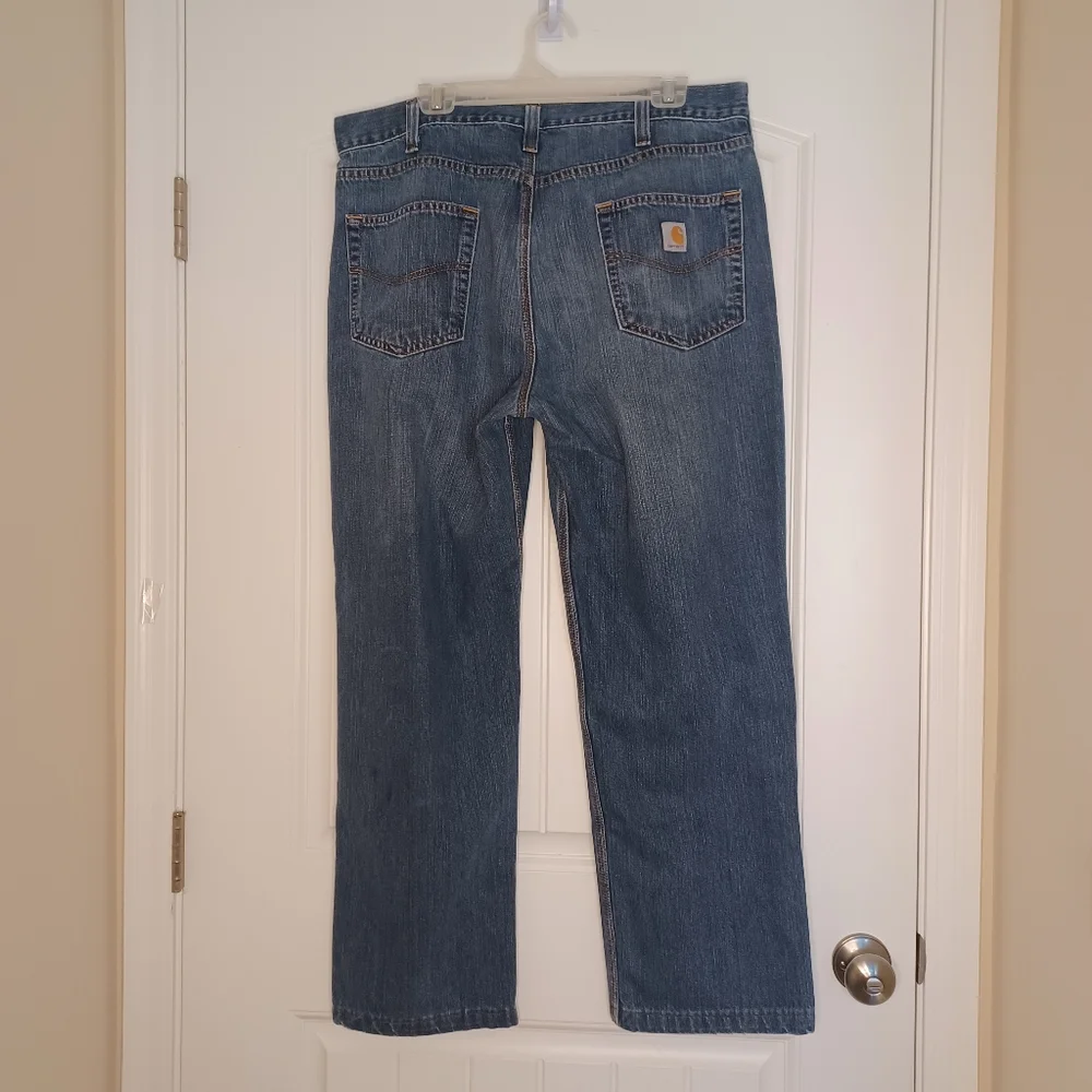 Carhartt Relaxed Straight Leg Jeans Men's Sz 36x30